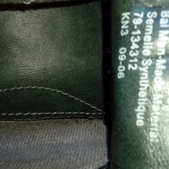 Dockers Gordon Leather Shoes Mens Size 8.5M Oxford Dress Cap Toe Lace Up Black - Picture 5 of 7